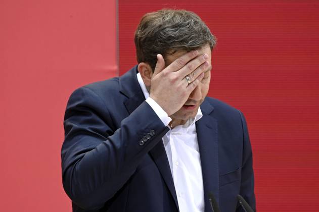 Lars Klingbeil at the anniversary event of the SPD Progress Needs Justice For 160 Years Ideas for Tomorrow at the Willy Brandt House Berlin, 23 05 2023 Foto:xF.xKernx xFuturexImage
