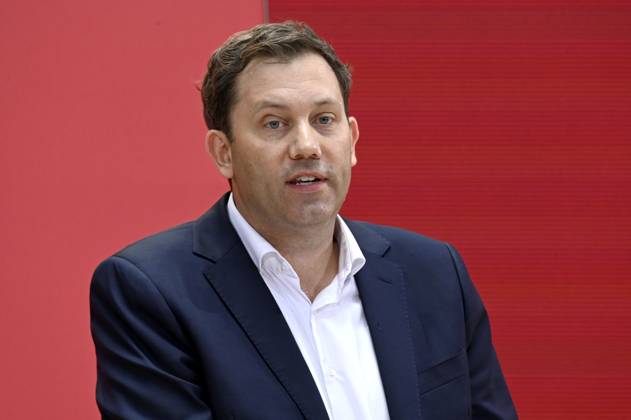 Lars Klingbeil at the anniversary event of the SPD Progress Needs Justice For 160 Years Ideas for Tomorrow at the Willy Brandt House Berlin, 23 05 2023 Foto:xF.xKernx xFuturexImage