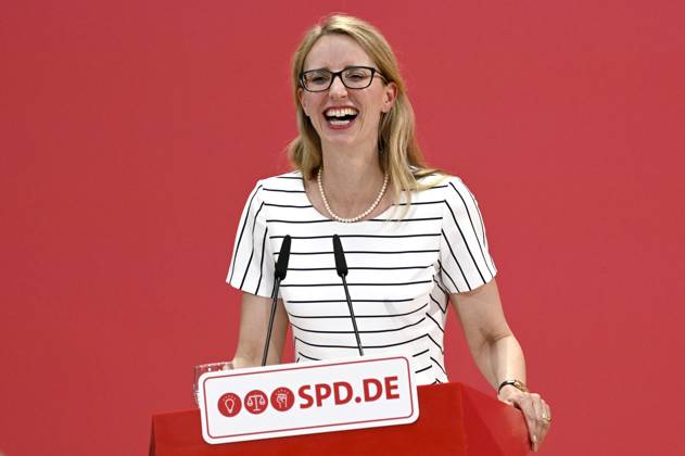 Natalie Pawlik at the anniversary event of the SPD Progress Needs Justice For 160 Years Ideas for Tomorrow at the Willy Brandt House Berlin, 23 05 2023 Foto:xF.xKernx xFuturexImage