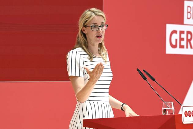Natalie Pawlik at the anniversary event of the SPD Progress Needs Justice For 160 Years Ideas for Tomorrow at the Willy Brandt House Berlin, 23 05 2023 Foto:xF.xKernx xFuturexImage