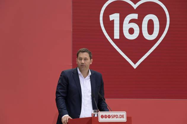 Lars Klingbeil at the anniversary event of the SPD Progress Needs Justice For 160 Years Ideas for Tomorrow at the Willy Brandt House Berlin, 23 05 2023 Foto:xF.xKernx xFuturexImage