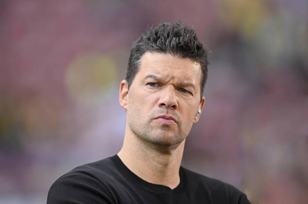 TV Expert Michael Ballack, DAZN, Portrait, WWK Arena, Augsburg, Bavaria, Germany, Europe Copyright: imageBROKER/MichaelxWeber iblimw09296318