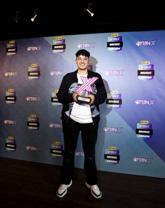 AMSTERDAM - Katnuf wins Next Best 2023 during the presentation of the tenth edition of the FunX Music Awards. ANP RAMON VAN FLYMEN netherlands out - belgium out  Copyright: xx x470189501x originalFilename: 470189501.jpg