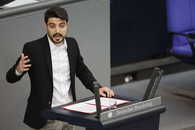 Jan Dieren at the 107 session of the German Bundestag in the Reichstag building Berlin, 26 05 2023 Foto:xJ.xMWx xFuturexImage