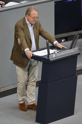 Frank Bsirske at the 107 session of the German Bundestag in the Reichstag building Berlin, 26 05 2023 Foto:xJ.xMWx xFuturexImage
