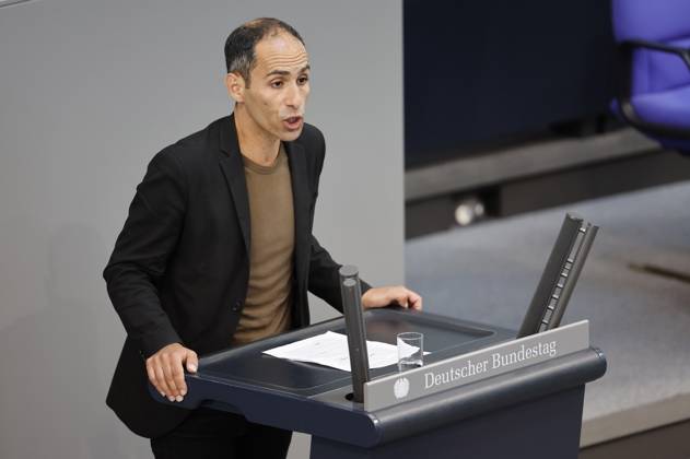 Ali Al Dailami in the 107 session of the German Bundestag in the Reichstag building Berlin, 26 05 2023. Foto:xJ.xMWx xFuturexImage