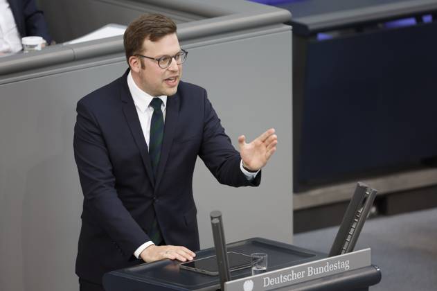 Florian Müller in the 107 session of the German Bundestag in the Reichstag building Berlin, 26 05 2023 Foto:xJ.xMWx xFuturexImage
