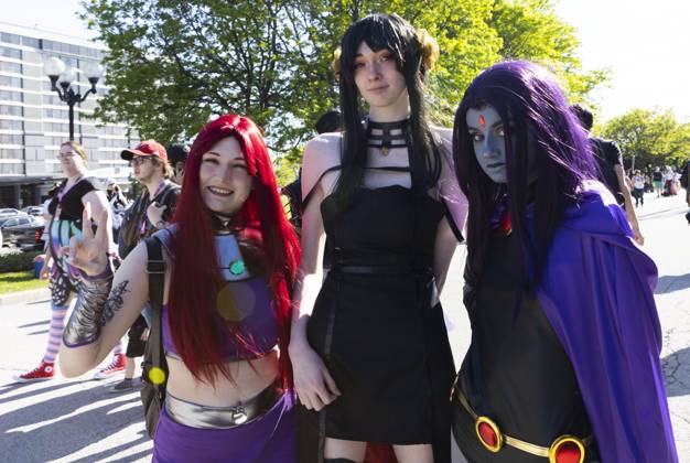 TORONTO, CANADA - MAY 26: People dressed in costumes attend the Anime North at Toronto Congress Centre on May 26, 2023 in Toronto, Canada.  Copyright: xVCGx 111438532519