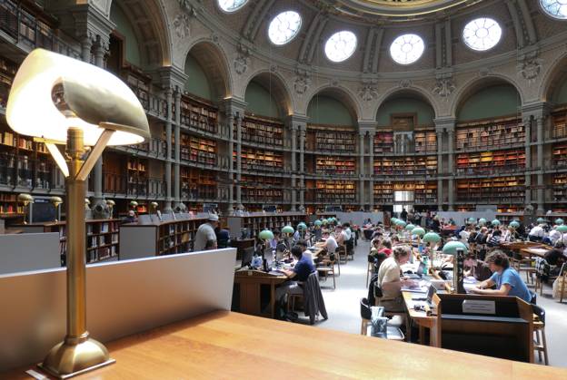 Paris, Bibliotheque national de France French National Library , Oval Room, Jean Louis Pascal, Alfred Recoura Paris, Bibliotheque national de France French National Library , Oval Room, Jean Louis Pascal, Alfred Recoura