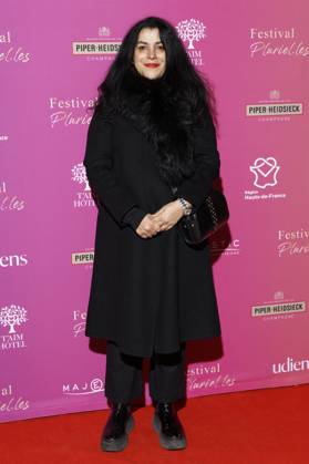 6th Pluriel.les Festival - Compiegne Marjane Satrapi attends the 6th Pluriel.les Festival at the cinema Majestic Compiegne, on March 06, 2023 in Jaux, near Compiegne, France. Photo by Edouard Bernaux ABACAPRESS.COM Jaux France  Copyright: xBernauxxEdouard ABACAx 844827_028 BernauxxEdouard ABACAx 844827_028