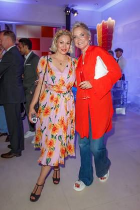 Party Bertelsmann Ruth Moschner and Inka Bause at the Bertelsmann Party 2023 in the Bertelsmann Capital Representation on 15 06 2023 in Berlin Copyright: xEventpressxKochanx