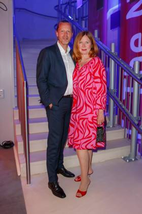 Party Bertelsmann Marion Kracht with husband Berthold Manns at the Bertelsmann Party 2023 in the Bertelsmann Capital Representation on 15 06 2023 in Berlin Copyright: xEventpressxKochanx