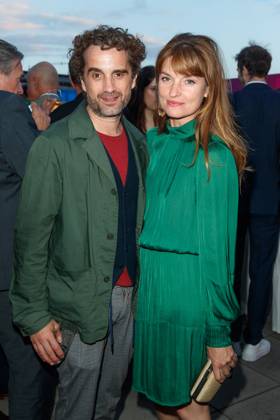 Party Bertelsmann Oliver Wnuk and Ina Paule Klink at the Bertelsmann Party 2023 in the Bertelsmann Capital Representation on 15 06 2023 in Berlin Copyright: xEventpressxKochanx