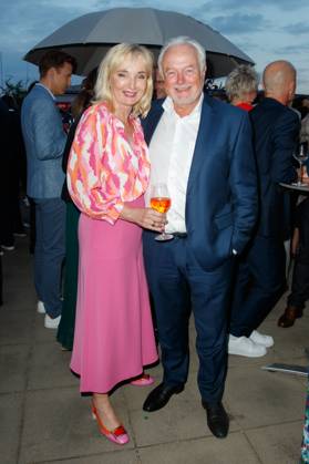 Party Bertelsmann Wolfgang Kubicki with wife Annette Marberth Kubick at the Bertelsmann party 2023 in the Bertelsmann capital representative office on 15 06 2023 in Berlin Copyright: xEventpressxKochanx