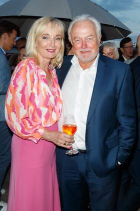 Party Bertelsmann Wolfgang Kubicki with wife Annette Marberth Kubick at the Bertelsmann party 2023 in the Bertelsmann capital representative office on 15 06 2023 in Berlin Copyright: xEventpressxKochanx