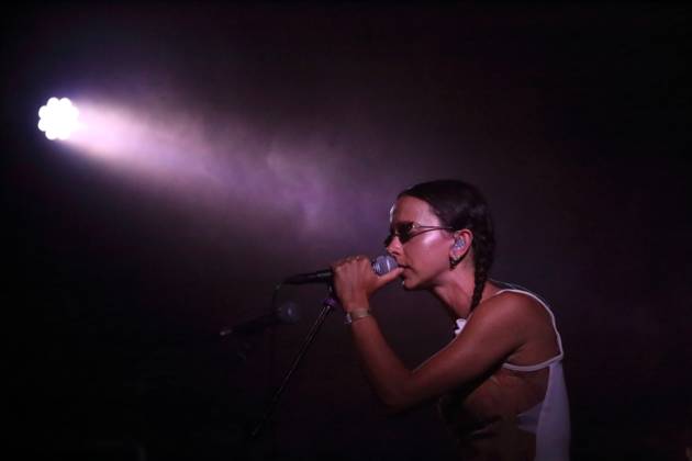 Monika Brodka aka Brodka at a concert at Lido in Berlin, 15 June 2023 Brodka concert Berlin