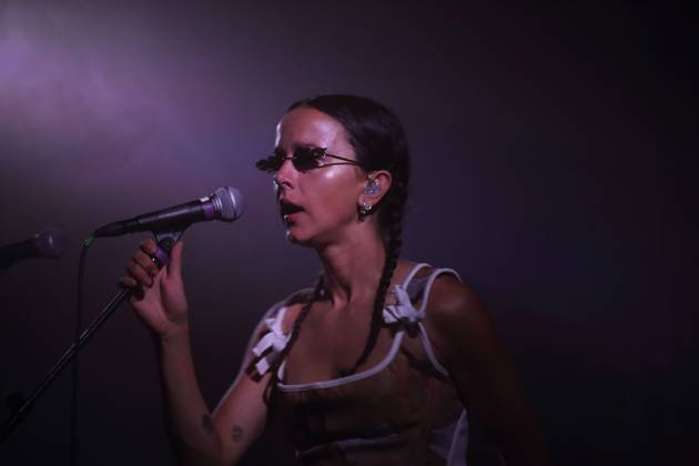 Monika Brodka aka Brodka at a concert at Lido in Berlin, 15 June 2023 Brodka concert Berlin