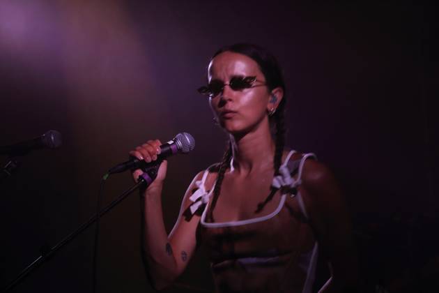 Monika Brodka aka Brodka at a concert at Lido in Berlin, 15 June 2023 Brodka concert Berlin