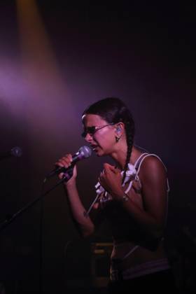 Monika Brodka aka Brodka at a concert at Lido in Berlin, 15 June 2023 Brodka concert Berlin