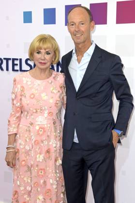 Liz Mohn and Thomas Rabe at the Bertelsmann Party 2023 at the Bertelsmann Representative Office Unter den Linden Berlin, 15 06 2023 Foto:xF.xKernx xFuturexImage