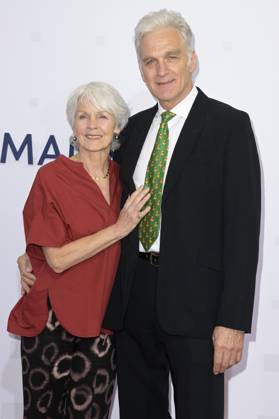 Walter Sittler with wife Sigrid Klausmann at the Bertelsmann Party 2023 at the Bertelsmann Representative Office Unter den Linden Berlin, 15 06 2023 Foto:xF.xKernx xFuturexImage