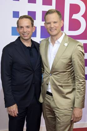 Hendrik Streeck with husband Paul Zubeil at the Bertelsmann Party 2023 at the Bertelsmann Representative Office Unter den Linden Berlin, 15 06 2023 Foto:xF.xKernx xFuturexImage