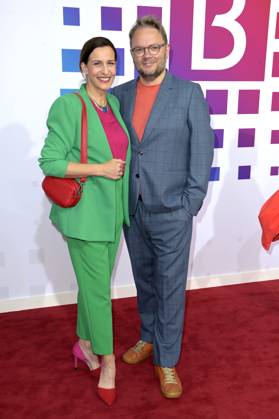 Ulrike Frank with husband Marc Schubring at the Bertelsmann Party 2023 at the Bertelsmann Representative Office Unter den Linden Berlin, 15 06 2023 Foto:xF.xKernx xFuturexImage