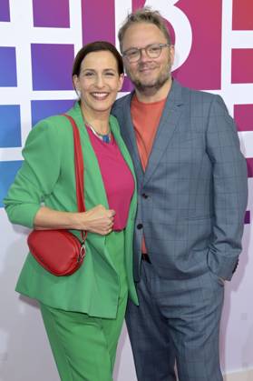 Ulrike Frank with husband Marc Schubring at the Bertelsmann Party 2023 at the Bertelsmann Representative Office Unter den Linden Berlin, 15 06 2023 Foto:xF.xKernx xFuturexImage