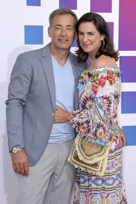 Jan Sosniok with wife Nadine Sosniok at the Bertelsmann Party 2023 at the Bertelsmann Representative Office Unter den Linden Berlin, 15 06 2023 Foto:xF.xKernx xFuturexImage