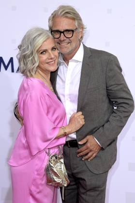 Birgit Schrowange with partner Frank Spothelfer at the Bertelsmann Party 2023 at the Bertelsmann Representative Office Unter den Linden Berlin, 15 06 2023 Foto:xF.xKernx xFuturexImage