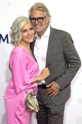 Birgit Schrowange with partner Frank Spothelfer at the Bertelsmann Party 2023 at the Bertelsmann Representative Office Unter den Linden Berlin, 15 06 2023 Foto:xF.xKernx xFuturexImage