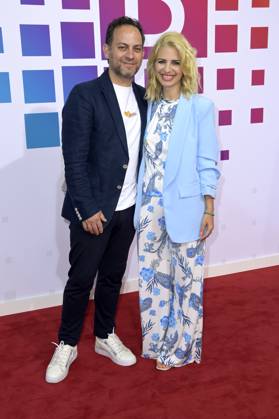 Susan Sideropoulos with husband Jakob Shtizberg at the Bertelsmann Party 2023 at the Bertelsmann Representative Office Unter den Linden Berlin, 15 06 2023 Foto:xF.xKernx xFuturexImage