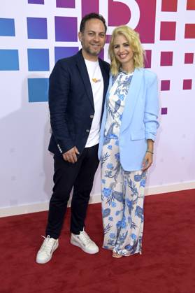 Susan Sideropoulos with husband Jakob Shtizberg at the Bertelsmann Party 2023 at the Bertelsmann Representative Office Unter den Linden Berlin, 15 06 2023 Foto:xF.xKernx xFuturexImage
