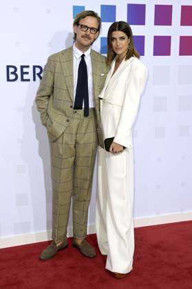 Marie Nasemann with husband Sebastian Tigges at the Bertelsmann Party 2023 at the Bertelsmann Representative Office Unter den Linden Berlin, 15 06 2023 Foto:xF.xKernx xFuturexImage