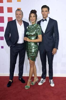 Verona Pooth with husband Franjo Pooth and son San Diego Pooth at the Bertelsmann Party 2023 at the Bertelsmann Representative Office Unter den Linden Berlin, 15 06 2023 Foto:xF.xKernx xFuturexImage