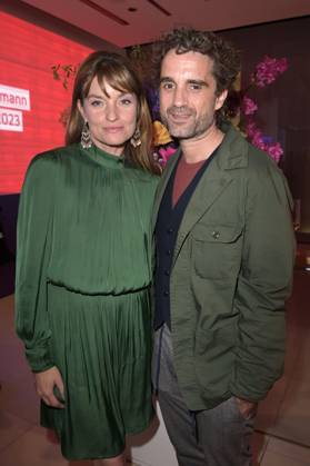 Ina Paule Klink and Oliver Wnuk at the Bertelsmann Party 2023 at the Bertelsmann Representative Office Unter den Linden Berlin, 15 06 2023 Foto:xF.xKernx xFuturexImage