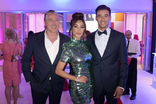 Verona Pooth with husband Franjo Pooth and son San Diego Pooth at the Bertelsmann Party 2023 at the Bertelsmann Representative Office Unter den Linden Berlin, 15 06 2023 Foto:xF.xKernx xFuturexImage