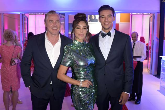 Verona Pooth with husband Franjo Pooth and son San Diego Pooth at the Bertelsmann Party 2023 at the Bertelsmann Representative Office Unter den Linden Berlin, 15 06 2023 Foto:xF.xKernx xFuturexImage