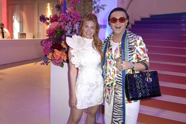 Palina Rojinski and Julian F M Stoeckel at the Bertelsmann Party 2023 at the Bertelsmann Representative Office Unter den Linden Berlin, 15 06 2023 Foto:xF.xKernx xFuturexImage