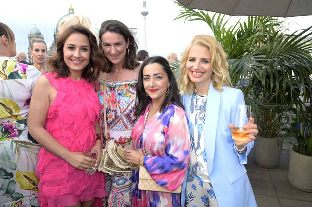 Nina Moghaddam, Nadine Sosniok, Elmira Rafizadeh and Susan Sideropoulos at the Bertelsmann Party 2023 at the Bertelsmann Representative Office Unter den Linden Berlin, 15 06 2023 Foto:xF.xKernx xFuturexImage