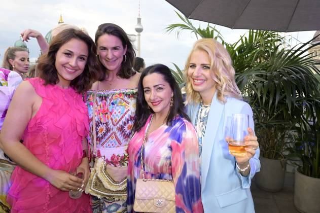 Nina Moghaddam, Nadine Sosniok, Elmira Rafizadeh and Susan Sideropoulos at the Bertelsmann Party 2023 at the Bertelsmann Representative Office Unter den Linden Berlin, 15 06 2023 Foto:xF.xKernx xFuturexImage