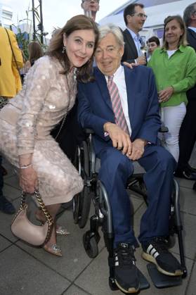 Alexandra von Rehlingen and Michael Prinz at the Bertelsmann Party 2023 at the Bertelsmann Representative Office Unter den Linden Berlin, 15 06 2023 Foto:xF.xKernx xFuturexImage
