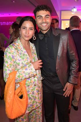 Chryssanthi Kavazi and Younes Zarou at the Bertelsmann Party 2023 at the Bertelsmann Representative Office Unter den Linden Berlin, 15 06 2023 Foto:xF.xKernx xFuturexImage