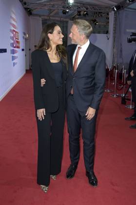 Christian Lindner with wife Franca Lehfeldt at the Bertelsmann Party 2023 at the Bertelsmann Representative Office Unter den Linden Berlin, 15 06 2023 Foto:xF.xKernx xFuturexImage