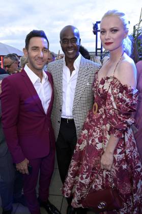Marcel Remus, Bruce Darnell and Franziska Knuppe at the Bertelsmann Party 2023 at the Bertelsmann Representative Office Unter den Linden Berlin, 15 06 2023 Foto:xF.xKernx xFuturexImage