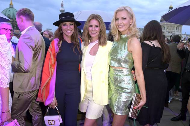 Lilly Becker, Mareile Höppner and Tanja Bülter at the Bertelsmann Party 2023 at the Bertelsmann Representative Office Unter den Linden Berlin, 15 06 2023 Foto:xF.xKernx xFuturexImage