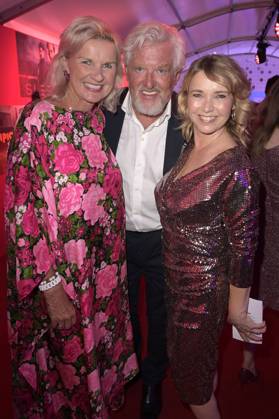 Hera Lind, Engelbert Lainer and Tina Ruland at the Bertelsmann Party 2023 at the Bertelsmann Representative Office Unter den Linden Berlin, 15 06 2023 Foto:xF.xKernx xFuturexImage
