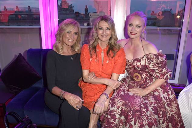 Dagmar Wöhrl, Frauke Ludowig and Franziska Knuppe at the Bertelsmann Party 2023 at the Bertelsmann Representative Office Unter den Linden Berlin, 15 06 2023 Foto:xF.xKernx xFuturexImage