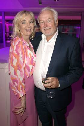 Wolfgang Kubicki with wife Annette Marberth Kubicki at the Bertelsmann Party 2023 at the Bertelsmann Representative Office Unter den Linden Berlin, 15 06 2023 Foto:xF.xKernx xFuturexImage