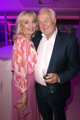 Wolfgang Kubicki with wife Annette Marberth Kubicki at the Bertelsmann Party 2023 at the Bertelsmann Representative Office Unter den Linden Berlin, 15 06 2023 Foto:xF.xKernx xFuturexImage